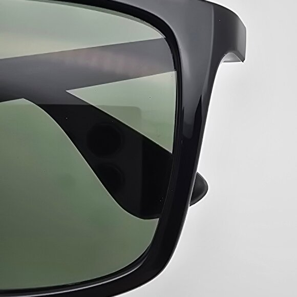 Ray-Ban RB4228 601/9A Black Frame Polarized G15 Green Lens Sunglasses Italy 58mm - Picture 12 of 13